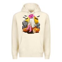 Sandshell Halloween Cowgirl Costumes Premium Hoodie - texasbilliewilder