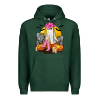 Sports Green Halloween Cowgirl Costumes Premium Hoodie - texasbilliewilder