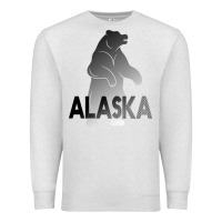 Oatmeal Heather Alaska Bear Premium Sweatshirt - Bettercallsaul