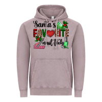 Vintage Zinc santa's favorite nail tech Vintage Hoodie - AdoDesignShop