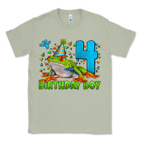 Matcha birthday boy frog age 4 Classic Tee - LillyAllenDesigns