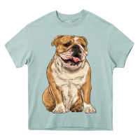Arona english bulldog Heavy Core Tee - RanaPortraitStore