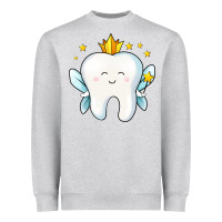 Heather Grey tooth fairy Heavyweight Sweatshirt - Jasminsmagicworld