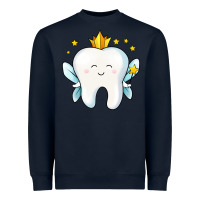 Navy tooth fairy Heavyweight Sweatshirt - Jasminsmagicworld