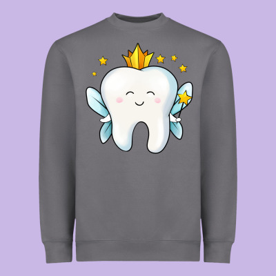 Tooth Fairy Heavyweight Sweatshirt Designed By Jasminsmagicworld