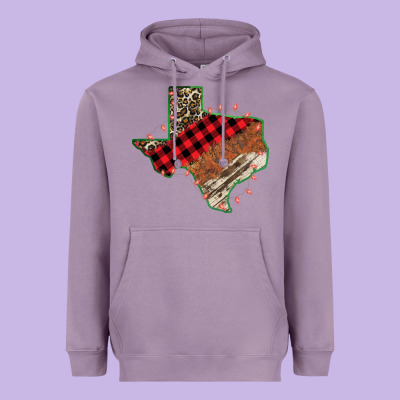 Christmas Texas Heavyweight Hoodie Designed By Bettercallsaul