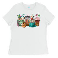 White music teacher coffee cups Ladies Tee - texasbilliewilder