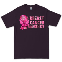 Plum Breast Cancer Awareness with Coffee Cup Premium Tee - texasbilliewilder