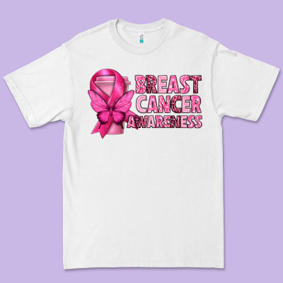 Breast Cancer Awareness With Coffee Cup Premium Tee Designed By Texasbilliewilder