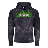 Cloud Black st patricks gnomes Vintage Hoodie - Jasminsmagicworld