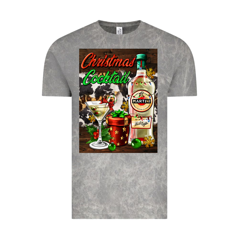 Christmas Cocktail Martini  Air Freshener Vintage Tee by AdoDesignShop | Teevron