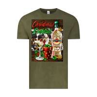 Vintage Olive christmas cocktail martini  air freshener Vintage Tee - AdoDesignShop