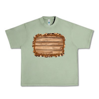 Oil Green wood leopard and shimmer background 3200x2400 Urban Heavy Tee - AdoDesignShop