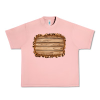 Salmon wood leopard and shimmer background 3200x2400 Urban Heavy Tee - AdoDesignShop