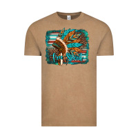 Free Spirit Native American Indian Headdress Vintage Tee | Teevron