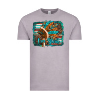 Vintage Zinc free spirit native american indian headdress Vintage Tee - Artiststas