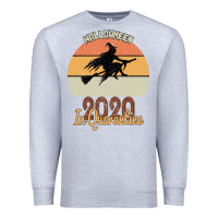 Heather Grey Hallowmeen 2020 In Q UARANTİNE Premium Sweatshirt - Bettercallsaul