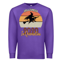 Purple Hallowmeen 2020 In Q UARANTİNE Premium Sweatshirt - Bettercallsaul