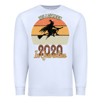 White Hallowmeen 2020 In Q UARANTİNE Premium Sweatshirt - Bettercallsaul