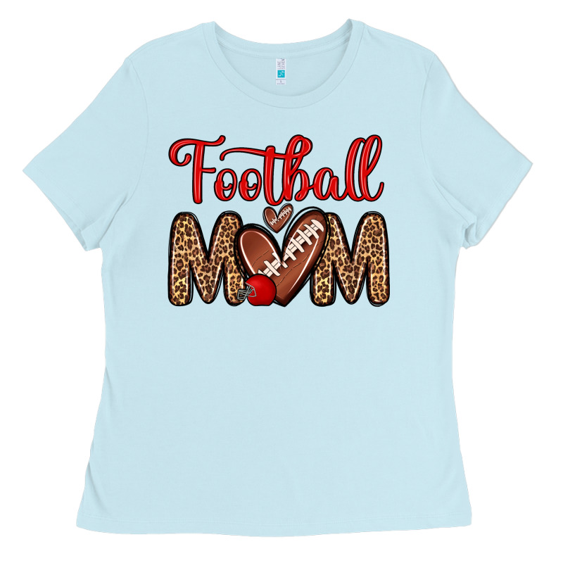 Football Mom Ladies Tee by Zillion Design Studio | Teevron