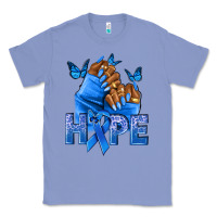 Colony Blue hope blueribboncolon cancer nails Classic Tee - NancyCooperArtShop