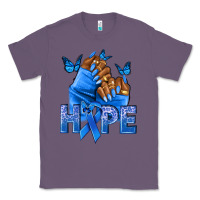Lavender hope blueribboncolon cancer nails Classic Tee - NancyCooperArtShop
