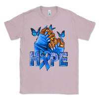Lilac hope blueribboncolon cancer nails Classic Tee - NancyCooperArtShop