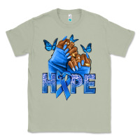 Matcha hope blueribboncolon cancer nails Classic Tee - NancyCooperArtShop