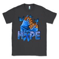 Smoke hope blueribboncolon cancer nails Classic Tee - NancyCooperArtShop