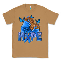 Toasted Coconut hope blueribboncolon cancer nails Classic Tee - NancyCooperArtShop
