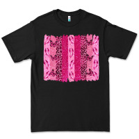 Black Breast Cancer Brushstrokes Premium Tee - texasbilliewilder