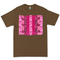 Cacao Breast Cancer Brushstrokes Premium Tee - texasbilliewilder