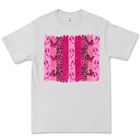 Dove Grey Breast Cancer Brushstrokes Premium Tee - texasbilliewilder
