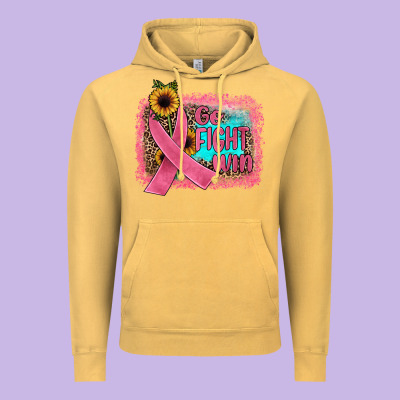 Go Fight Win Vintage Hoodie Designed By Jahusdesignshop