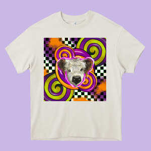 Halloween  Calf Scottish Heavy Core Tee Designed By Barkaloodesign