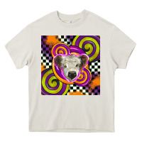 Cream halloween  calf scottish Heavy Core Tee - BarkalooDesign