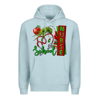 Blue Mist Christmas Character Nurse Premium Hoodie - NancyCooperArtShop