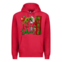 Cardinal Christmas Character Nurse Premium Hoodie - NancyCooperArtShop