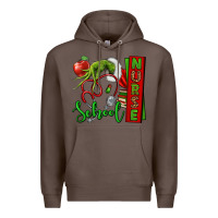 Coffee Christmas Character Nurse Premium Hoodie - NancyCooperArtShop