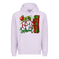 Lilac Christmas Character Nurse Premium Hoodie - NancyCooperArtShop
