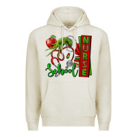 Oatmeal Heather Christmas Character Nurse Premium Hoodie - NancyCooperArtShop