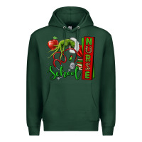 Sports Green Christmas Character Nurse Premium Hoodie - NancyCooperArtShop