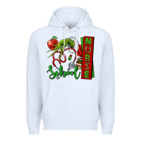 White Christmas Character Nurse Premium Hoodie - NancyCooperArtShop