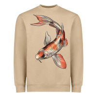 Mushroom Koi Fish Heavyweight Sweatshirt - LillyAllenDesigns