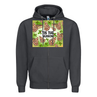 Smoke tis the season christmas tree cake Zipper Hoodie - MaliasSmallBusiness