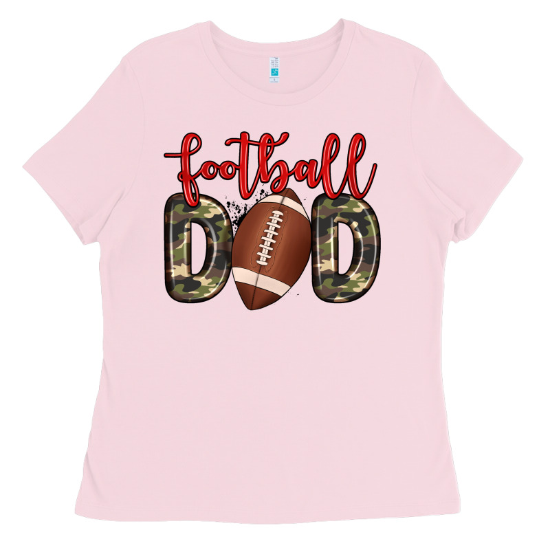 Football Dad Ladies Tee by Zillion Design Studio | Teevron