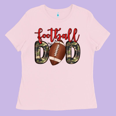 Football Dad Ladies Tee Designed By Zillion Design Studio