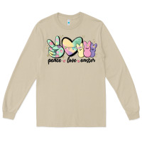 Mushroom peace love peeps Long Sleeve Tee - MaliasSmallBusiness