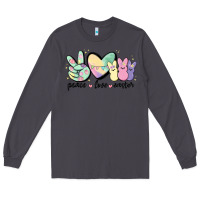 Smoke peace love peeps Long Sleeve Tee - MaliasSmallBusiness