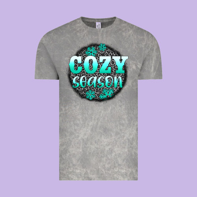 Cozy Season Vintage Tee Designed By Adodesignshop